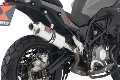 TRK 502 X 2017 - 2024 Exhaust Silencer 300 mm Oval Stainless Steel