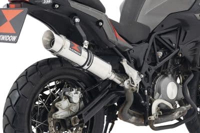 TRK 502 X 2017 - 2024 Exhaust Silencer 360 mm Round GP Stainless Steel