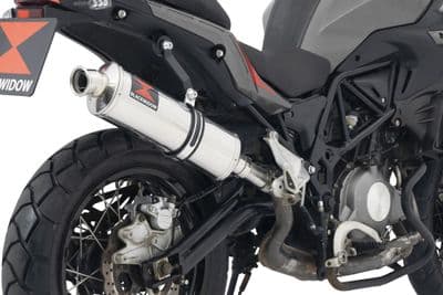 TRK 502 X 2017 - 2024 Exhaust Silencer 400 mm Oval Stainless Steel