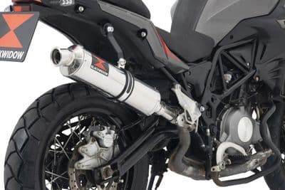 TRK 502 X 2017 - 2024 Exhaust Silencer 400 mm Round Stainless Steel