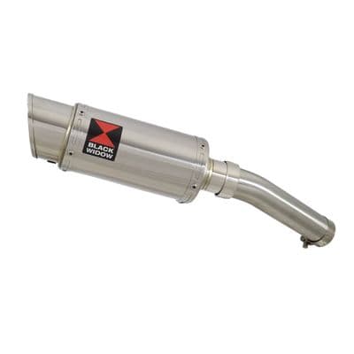 Tuareg 660 Exhaust Silencer 200mm Round Stainless