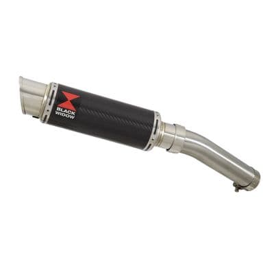 Tuareg 660 Exhaust Silencer 230mm GP Round Carbon