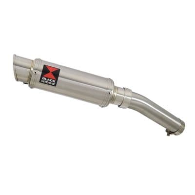 Tuareg 660 Exhaust Silencer 230mm GP Round Stainless