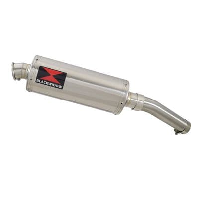 Tuareg 660 Exhaust Silencer 300mm Oval Stainless