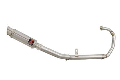 Tuono 125  2017 - 2020 Exhaust System 230mm GP Style Round Stainless Silencer