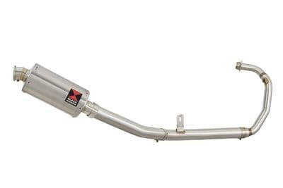 Tuono 125  2017 - 2020 Exhaust System 230mm Oval Stainless Silencer
