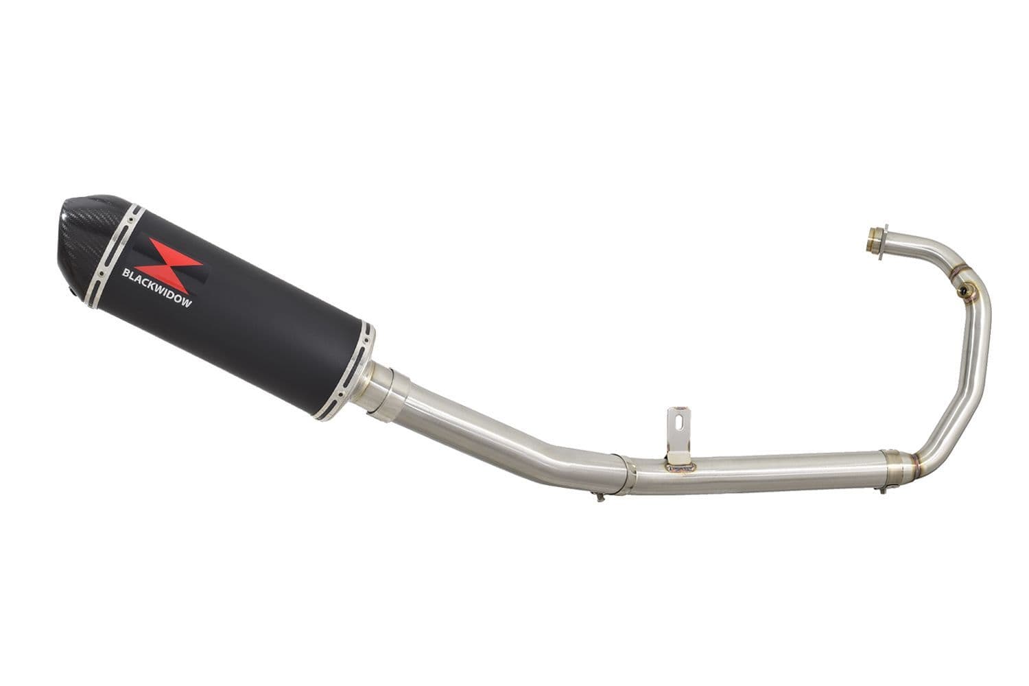 Tuono 125 2017 - 2020 Exhaust System 300mm Oval Black