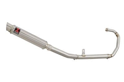 Tuono 125  2017 - 2020 Exhaust System 350mm GP Style Round Stainless Silencer