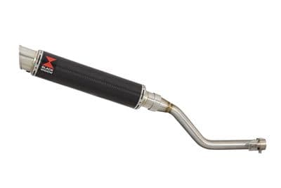 TX 125 Exhaust Silencer 350mm GP Round Carbon