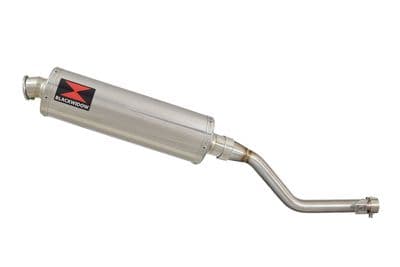 TX 125 Exhaust Silencer 400mm Oval Stainless