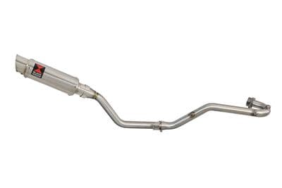 TX 125 Exhaust System 230mm GP Round Stainless Silencer