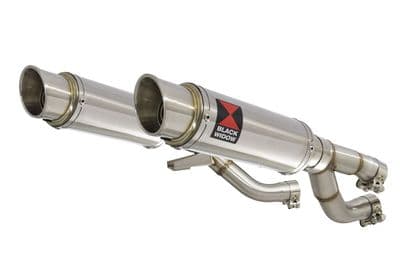 V-MAX V MAX 1200 Exhaust Silencer Kit 230mm GP Round Stainless