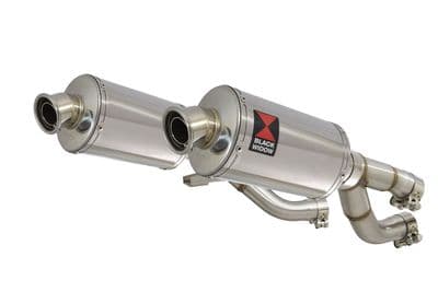 V-MAX V MAX 1200 Exhaust Silencer Kit 230mm Oval Stainless