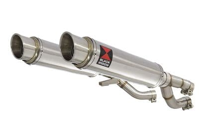 V-MAX V MAX 1200 Exhaust Silencer Kit 350mm GP Round Stainless