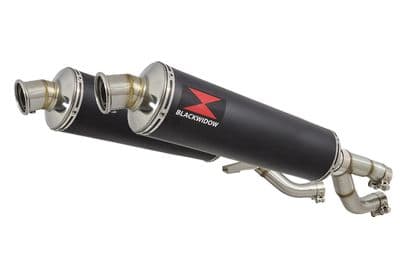 V-MAX V MAX 1200 Exhaust Silencer Kit 400mm Round Black Stainless