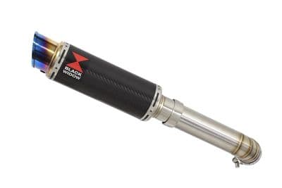 V-STROM 1050 2020 - 2025 Exhaust Silencer Kit 230mm GP Round Blue Tip Carbon Silencer