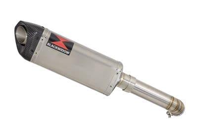 V-STROM 1050 2020 - 2025 Exhaust Silencer Kit 300mm Tri Oval Stainless Carbon Tip Silencer