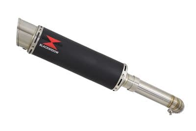 V-STROM 1050 2020 - 2025 Exhaust Silencer Kit 360mm GP Round Black Stainless