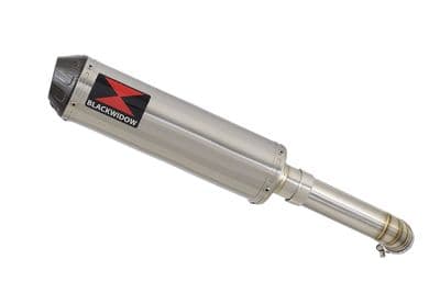 V-STROM 1050 2020 - 2025 Exhaust Silencer Kit 370mm Round Stainless Carbon Tip Silencer