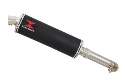 V-STROM 1050 2020 - 2025 Exhaust Silencer Kit 400mm Oval Black Stainless