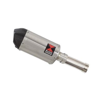 V-Strom 800 DE / SE / RE 2023 - 2024 Exhaust Silencer 200 mm Oval Stainless Carbon Tip