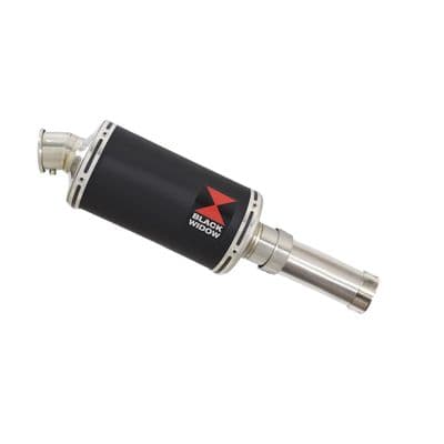 V-Strom 800 DE / SE / RE 2023 - 2024 Exhaust Silencer 230 mm Oval Black Stainless