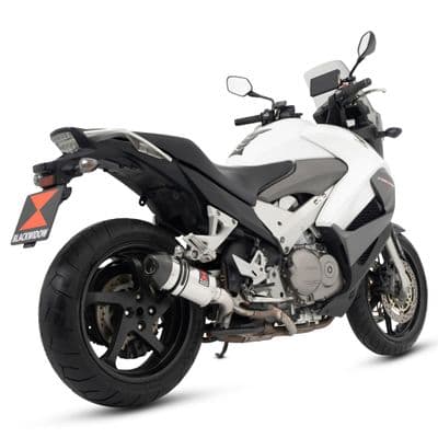 VFR 800 X Crossrunner 2011 - 2020 Exhaust Link Pipe 200 mm Oval Silencer 200ST