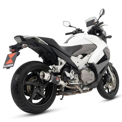 VFR 800 X Crossrunner 2011 - 2020 Exhaust Link Pipe 200 mm Round Silencer BG20R