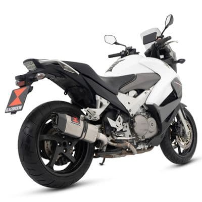 VFR 800 X Crossrunner 2011 - 2020 Exhaust Link Pipe 300 mm Hexagonal Silencer SC30H