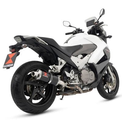 VFR 800 X Crossrunner 2011 - 2020 Exhaust Link Pipe 300 mm Oval Silencer 300BS