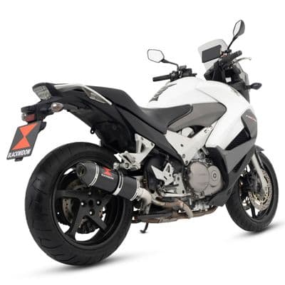 VFR 800 X Crossrunner 2011 - 2020 Exhaust Link Pipe 300 mm Oval Silencer 300BT