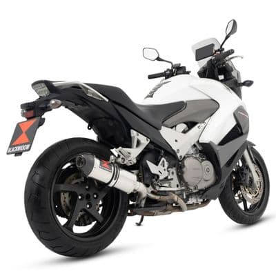 VFR 800 X Crossrunner 2011 - 2020 Exhaust Link Pipe 300 mm Oval Silencer 300ST