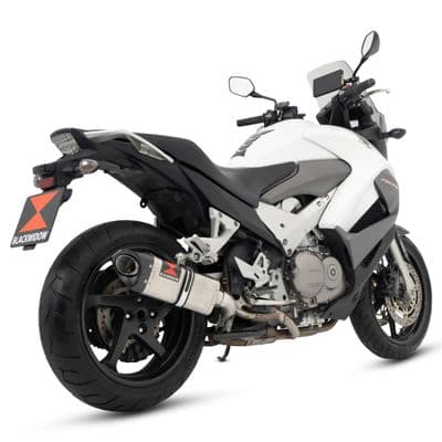 VFR 800 X Crossrunner 2011 - 2020 Exhaust Link Pipe 300 mm Tri - Oval Silencer SC30T