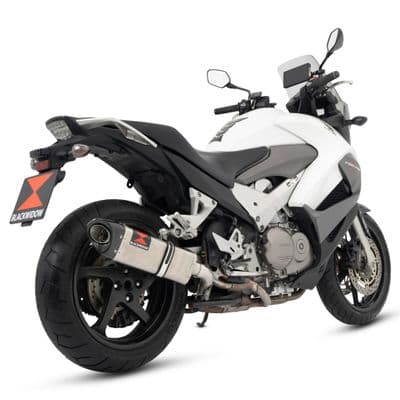 VFR 800 X Crossrunner 2011 - 2020 Exhaust Link Pipe 350 mm Tri - Oval Silencer SC35T