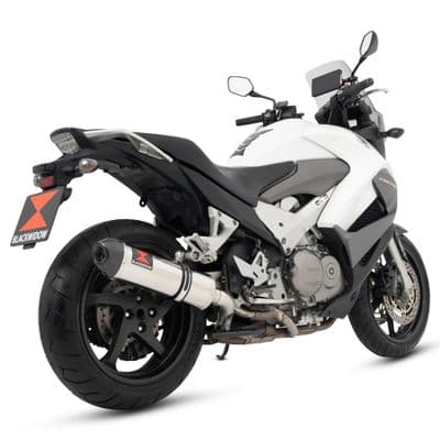 VFR 800 X Crossrunner 2011 - 2020 Exhaust Link Pipe 400 mm Oval Silencer 400ST