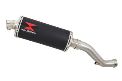 VFR1200F 2010-2016 Exhaust Silencer 300mm Round Black Stainless