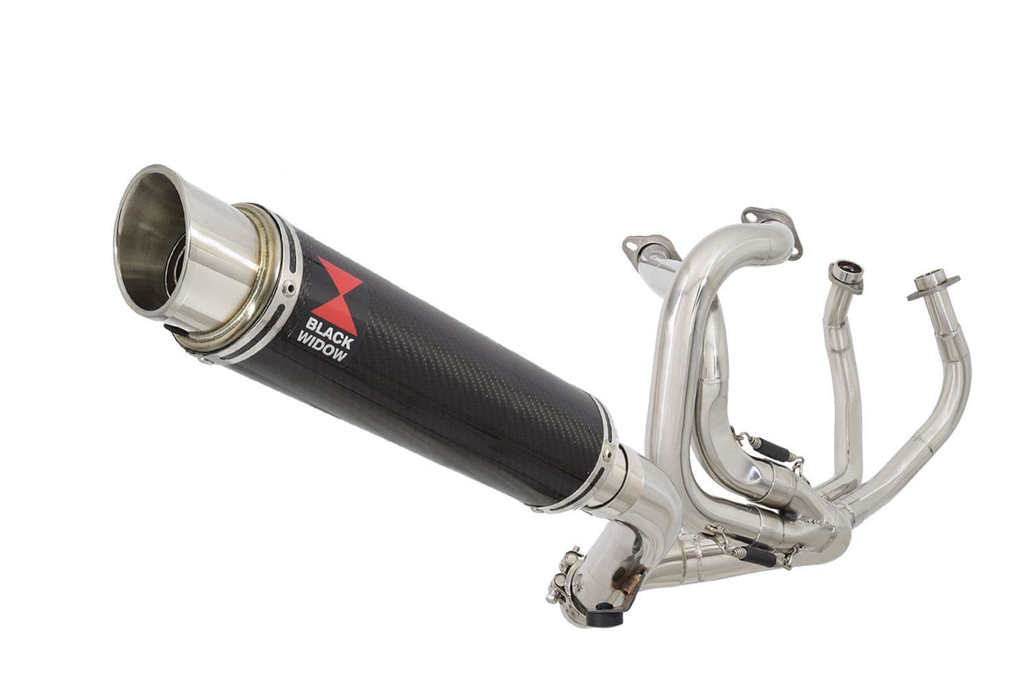 VFR800F VFR 800 97-03 RC46 Full Exhaust System 350mm GP Round