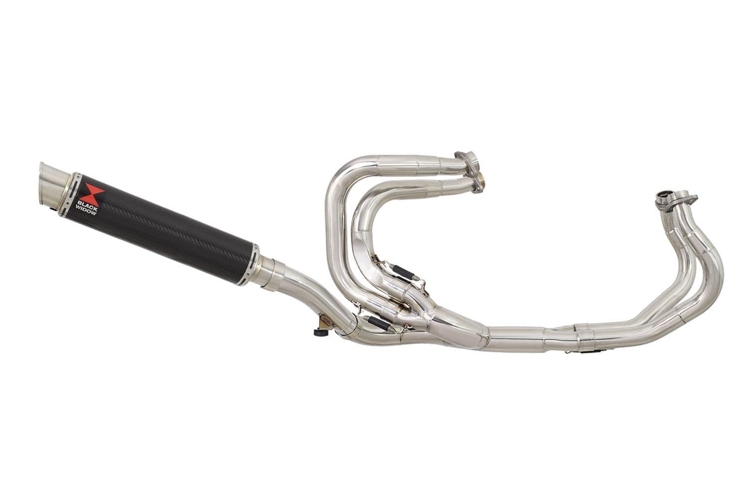 VFR800F VFR 800 97-03 RC46 Full Exhaust System 350mm GP Round