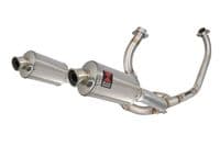 VTR1000 F Firestorm (SC36) Exhaust System 230mm Oval Stainless Silencers