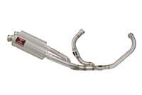 VTR1000 F Firestorm (SC36) Exhaust System 300mm Round Stainless Silencers