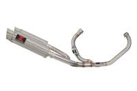 VTR1000 F Firestorm (SC36) Exhaust System 360mm GP Round Stainless Silencers