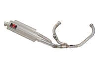 VTR1000 F Firestorm (SC36) Exhaust System 400mm Oval Stainless Silencers