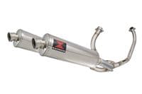 VTR1000 F Firestorm (SC36) Exhaust System 400mm Oval Stainless Silencers