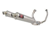VTR1000 F Firestorm (SC36) Exhaust System 400mm Round Stainless Silencers
