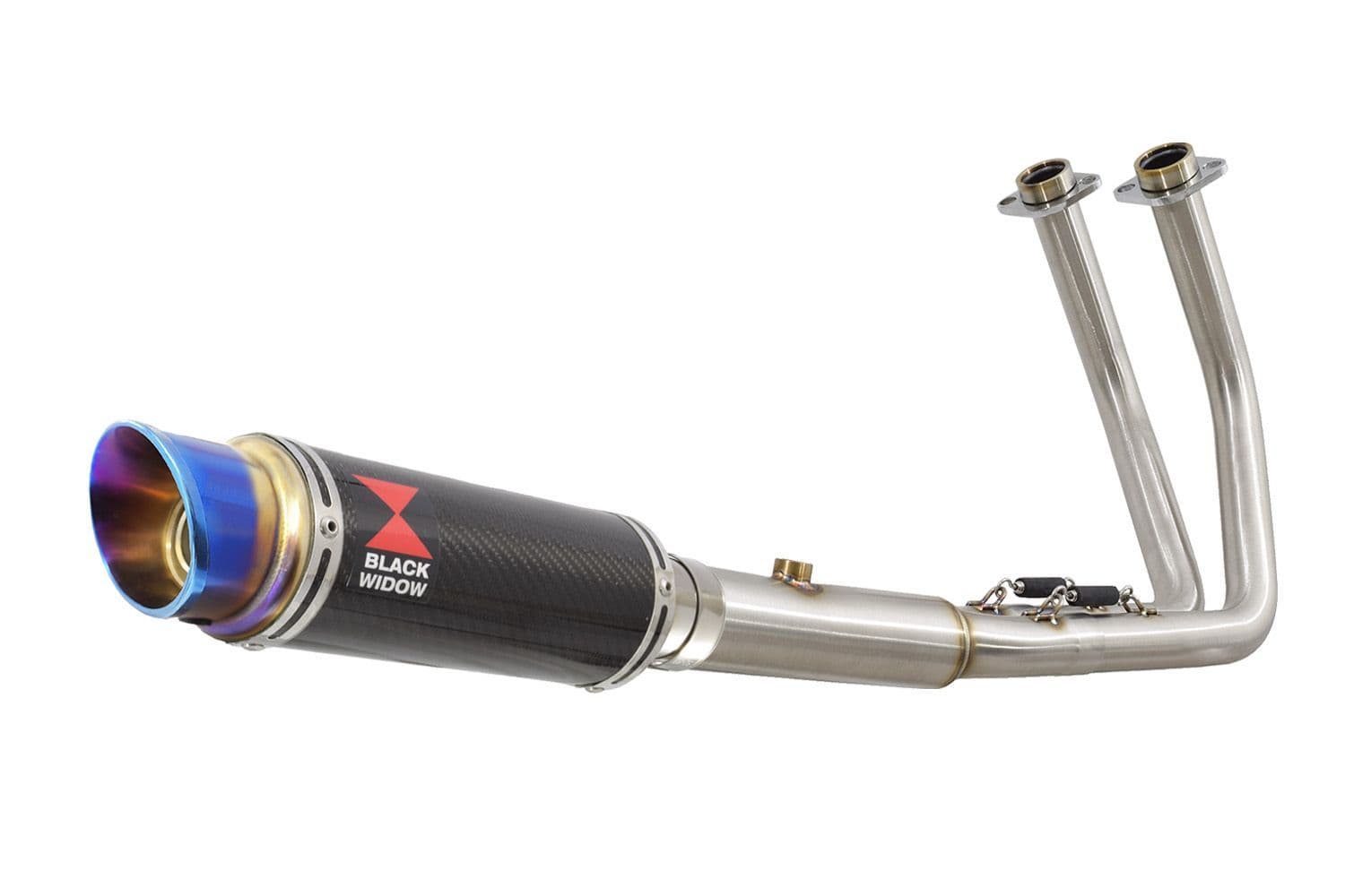 VULCAN S EN650 2015-2020 Exhaust System 230mm GP Round Blue Tip