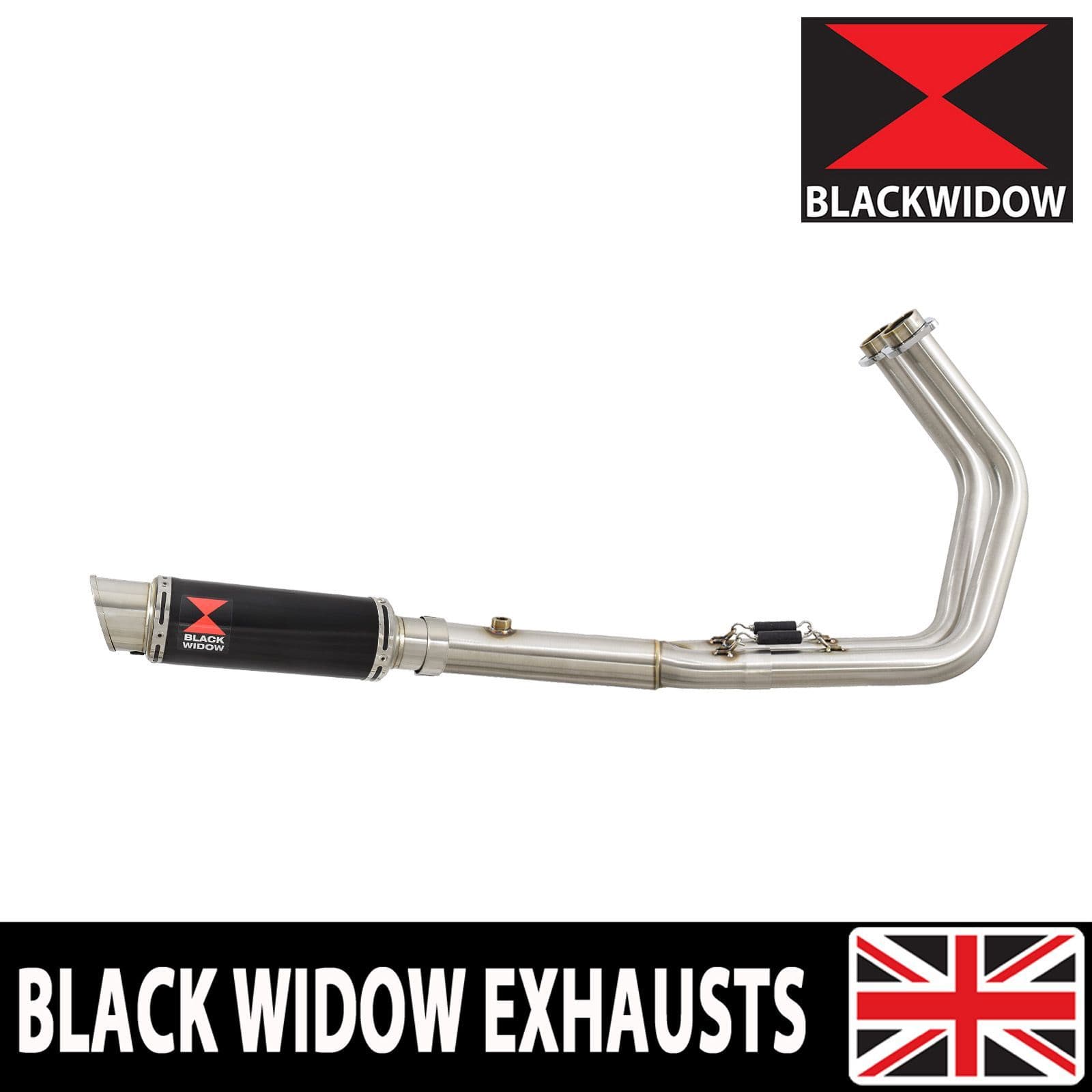 VULCAN S EN650 2021-2023 Exhaust System 230mm GP Round Black