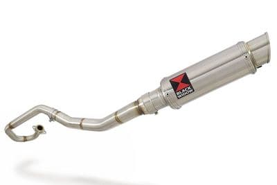 WR 125 R/X 2009/2017 De-Cat Exhaust System 230mm GP Round Stainless Silencer