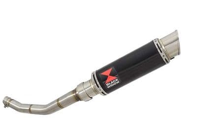 WR 125 R/X 2009/2017 Exhaust Silencer Kit 230mm GP Round Black Stainless