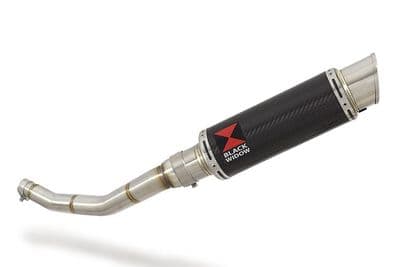 WR 125 R/X 2009/2017 Exhaust Silencer Kit 230mm GP Round Carbon