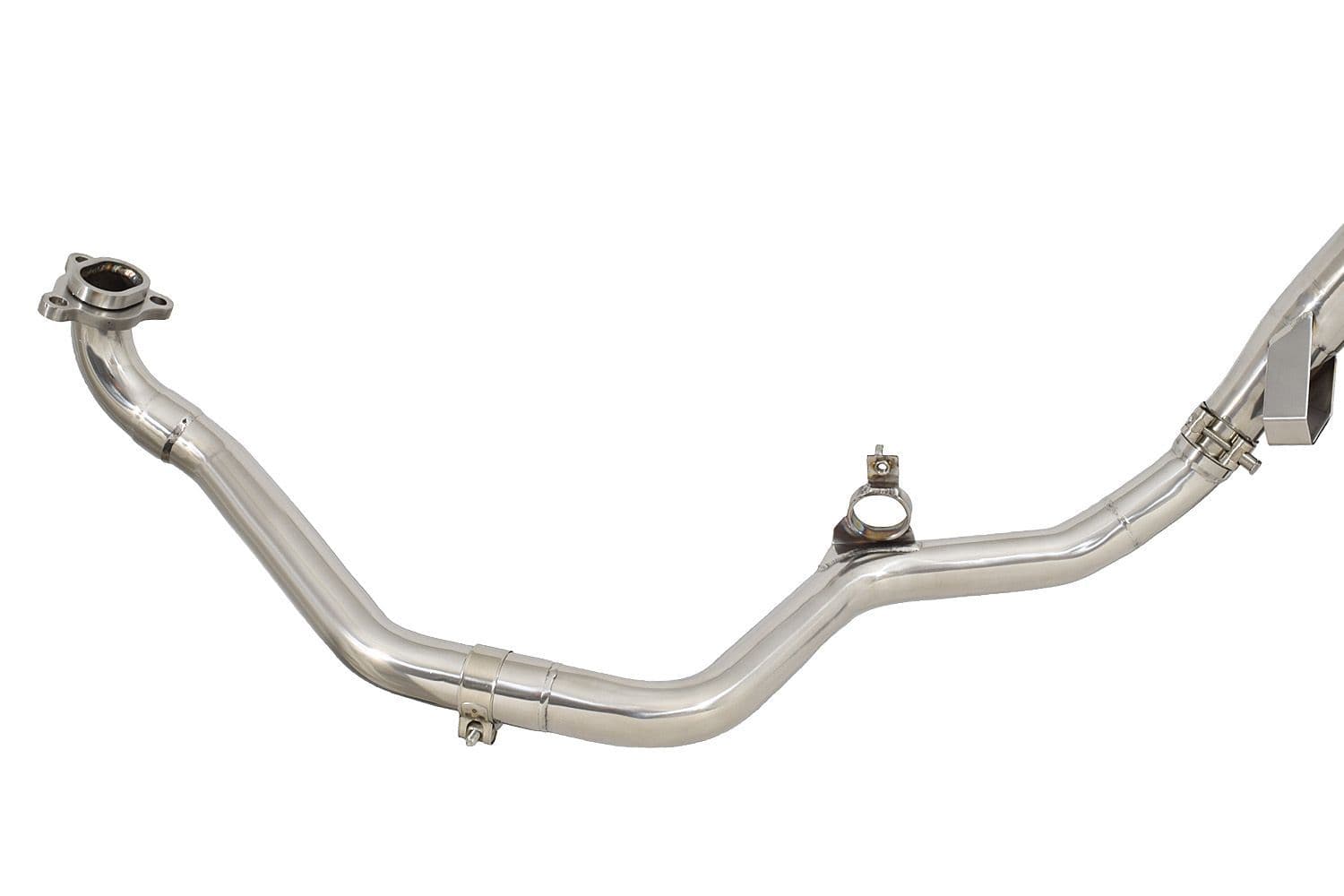 r X-ADV 750 2017-2023 De Cat Exhaust System 300mm Hexagonal